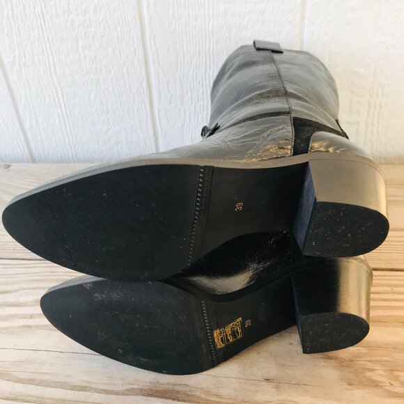 Black Heeled Boots - Picture 3 of 16